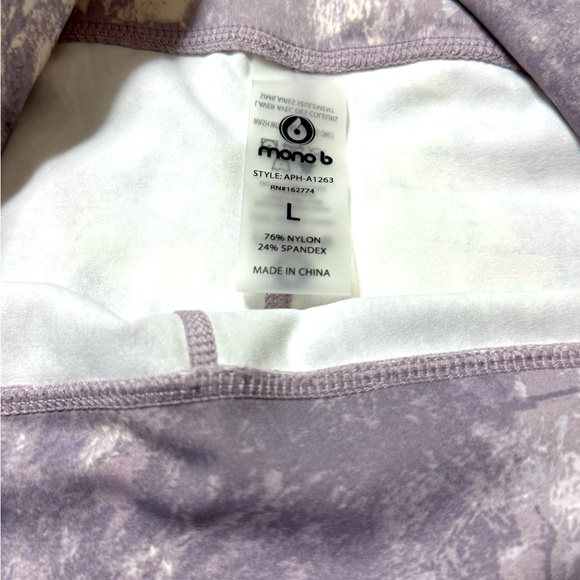 Mono B Leggings with sports top set - Picture 4 of 6